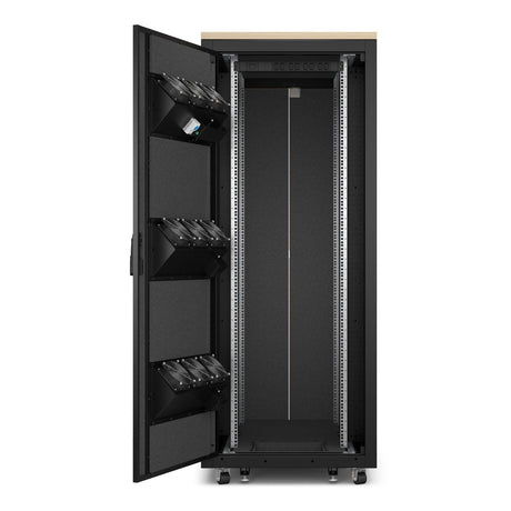 APC 38U | 1500kg Capacity | Black|Maple (AR4038LIA)