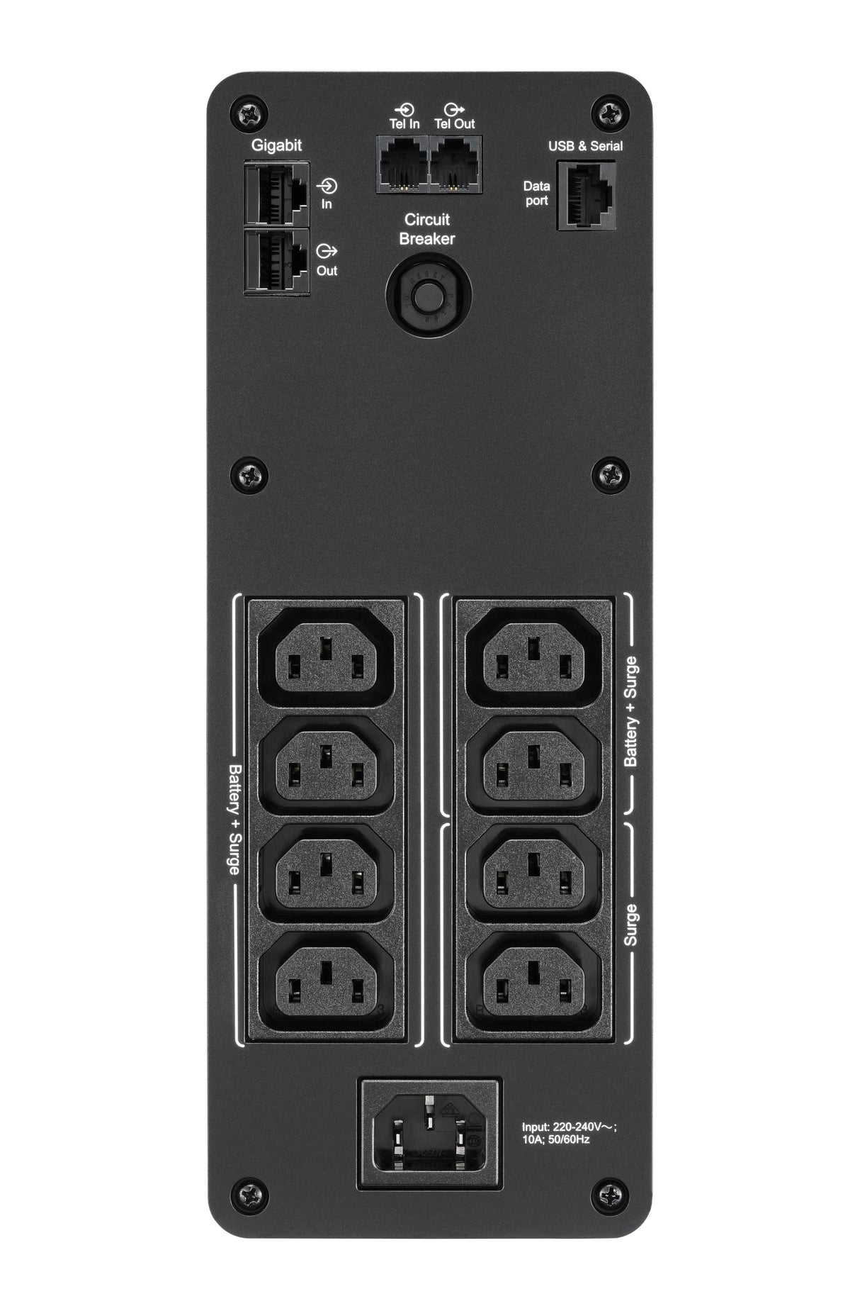 APC APC BACK UPS PRO BR 1200VA uninterruptible power supply (UPS) Line-Interactive 1.2 kVA 720 W 8 AC outlet(s) (BR1200SI)
