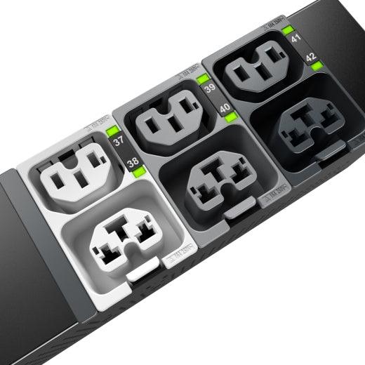 APC APC NetShelter Rack PDU Advanced | Metered | 17.3kW | 3PH | 415V | 30A | 530P6 | 48 Outlet (APDU10350ME)
