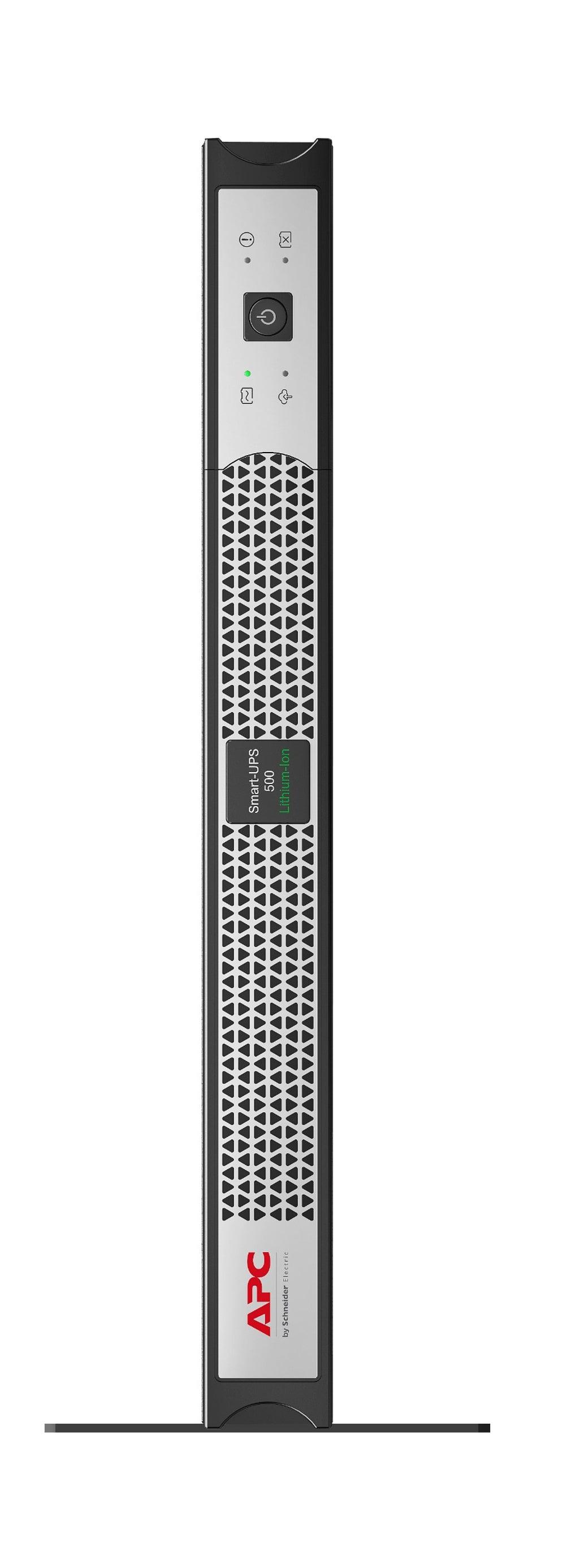 APC APC SMART-UPS C LI-ON 500VA SHORT DEPTH 230V NETWORK CARD uninterruptible power supply (UPS) Line-Interactive 0.5 kVA 400 W 4 AC outlet(s) (SCL500RMI1UNC)