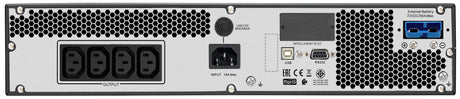 APC APC SRV2KRILRK uninterruptible power supply (UPS) Double-conversion (Online) 2 kVA 1600 W 4 AC outlet(s) (SRV2KRILRK)