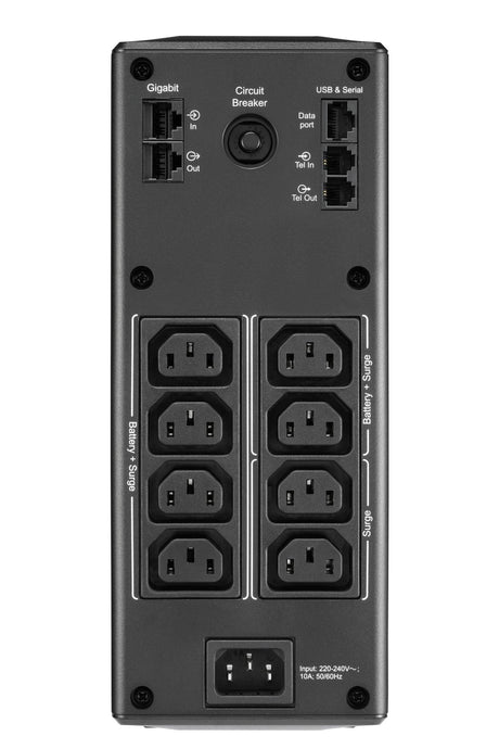 APC Back UPS Pro BR 1300VA | 8 Outlets | AVR | LCD Interface (BR1300MI)
