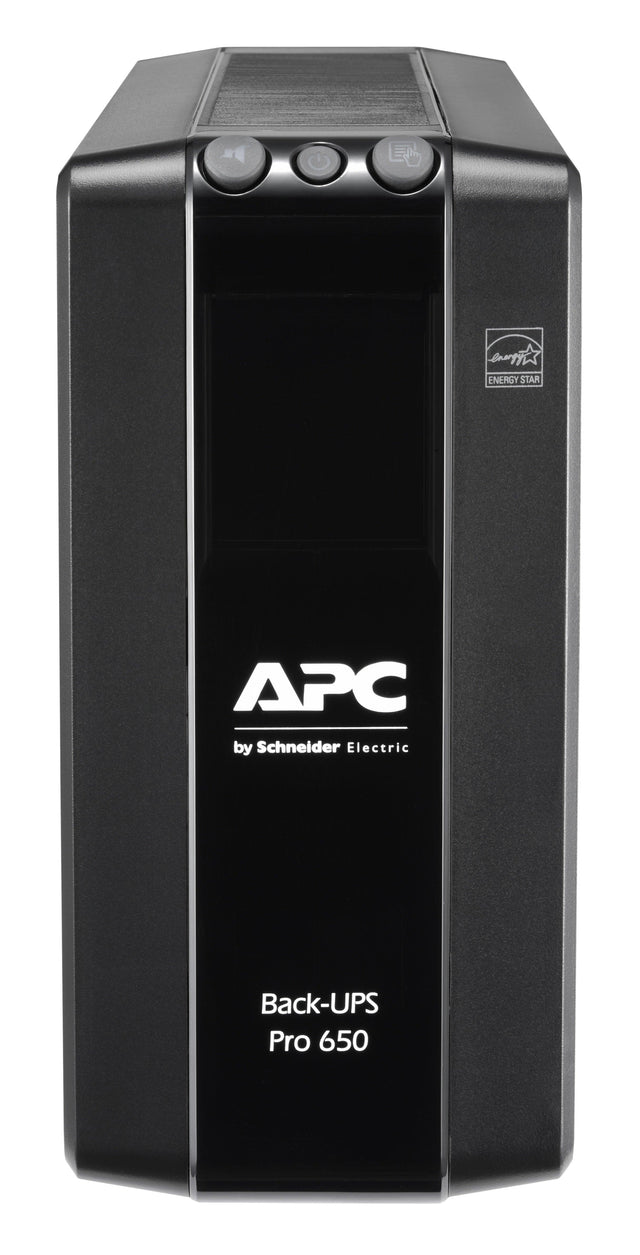 APC Back UPS Pro BR 650VA | 6 Outlets | AVR | LCD Interface (BR650MI)