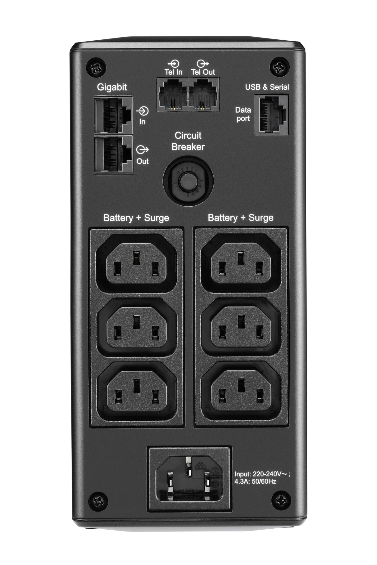 APC Back UPS Pro BR 650VA | 6 Outlets | AVR | LCD Interface (BR650MI)