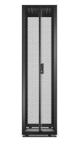 APC Easy Rack 600mm|48U|1000mm with Roof | Side panel |castors |feet and 4 Brackets | No Bottom | black (ER6802)