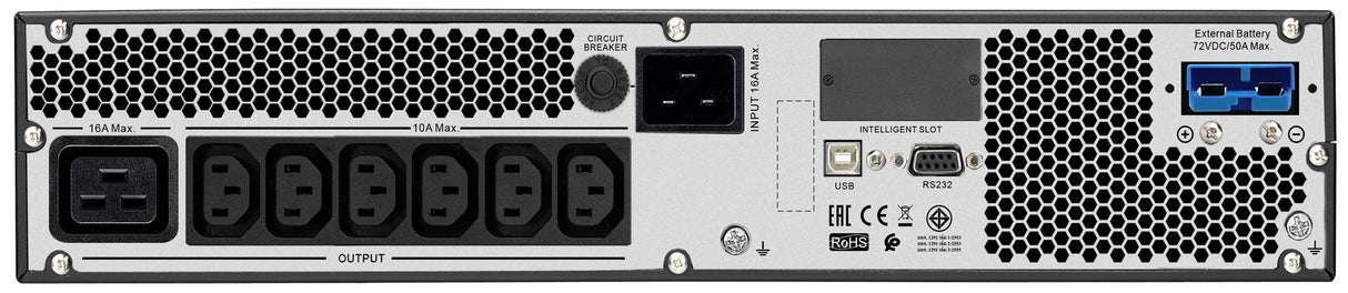 APC Easy UPS On-Line SRV 3000VA RM 230V with Extended Runtime Battery Pack | Rail Kit (SRV3KRILRK)