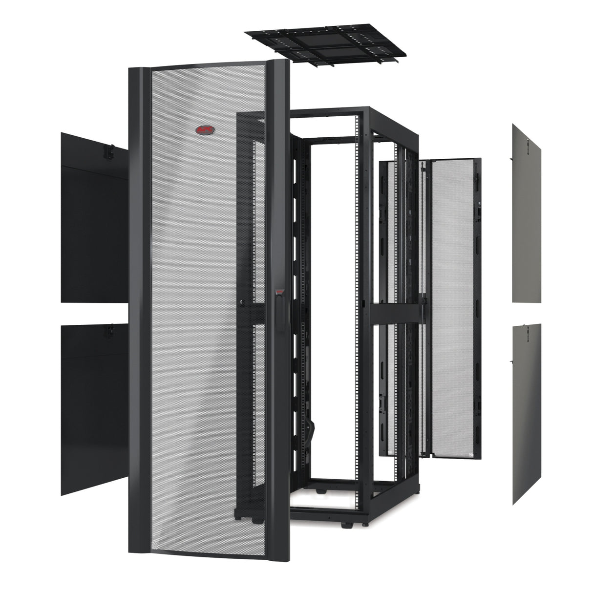 APC NetShelter SX 42U 600mm x 1070mm | without doors | black (AR3100X610)