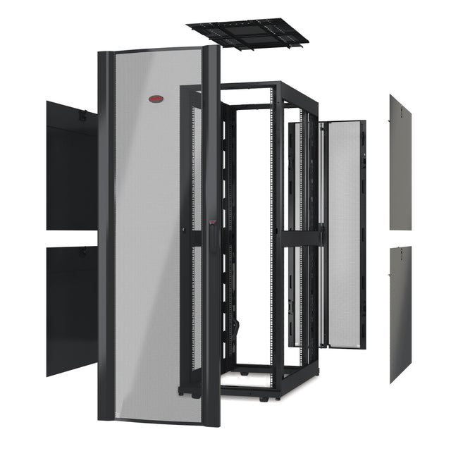 APC NetShelter SX 42U 600mm x 1070mm | without doors | black (AR3100X610)