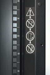 APC NetShelter SX 48U 600mm x 1200mm | w|doors | no sides | black (AR3307X609)