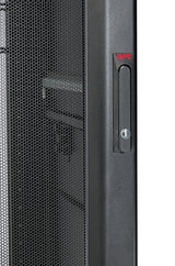APC NetShelter SX 48U 600mm x 1200mm | w|doors | no sides | black (AR3307X609)