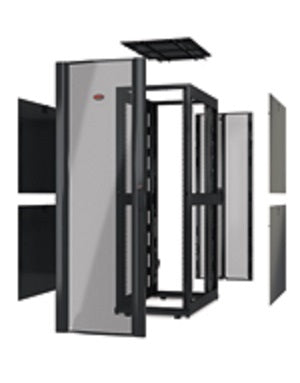 APC NetShelter SX | 42U | w|o Doors | Black (AR3150X610)