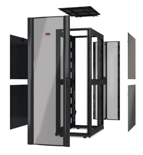 APC NetShelter SX | 48U | w|o Doors | Black (AR3357X610)