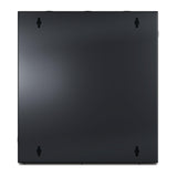 APC NetShelter WX 13U w|Threaded Hole Vertical Mounting Rail Vented Front Door Black (AR100HD)