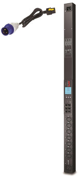 APC Rack PDU 2G | Switched | ZeroU | 16A | 230V | (7) C13 & (1) C19 | IEC309 Cord (AP8958EU3)
