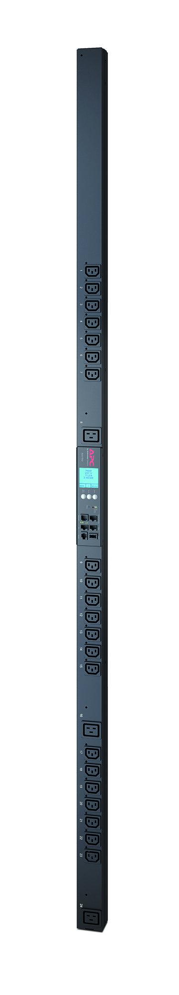 APC Rack PDU 2G | ZeroU | 20A|208V | 16A|230V | (21) C13 & (3) C19 (AP8659)