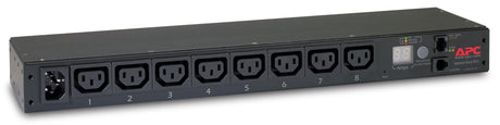 APC Rack PDU | Metered | 1U | 12A|208V | 10A|230V | 50|60 Hz | 8x IEC 320 C13 | IEC-320 C14 | 444 x 102 x 44 mm | 1730 g (AP7820B)