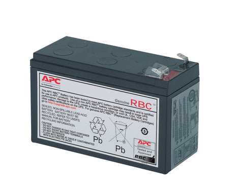 APC Replacement Battery Cartridge #17 | 108 VAh | Black (RBC17) - TechForGood
