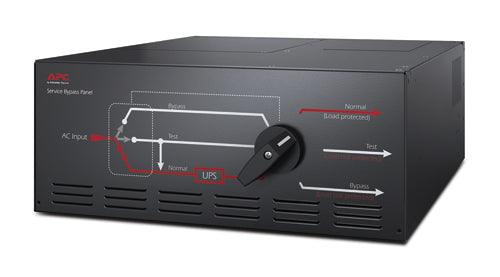 APC Service Bypass Panel 230V 125A HW input IEC-320 output (8) C19 (SBP20KRMI4U)