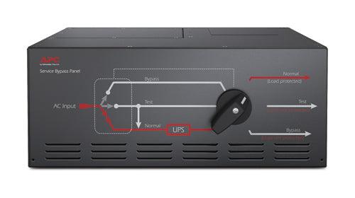 APC Service Bypass Panel 230V 125A HW input IEC-320 output (8) C19 (SBP20KRMI4U)