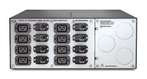 APC Service Bypass Panel 230V 125A HW input IEC-320 output (8) C19 (SBP20KRMI4U)