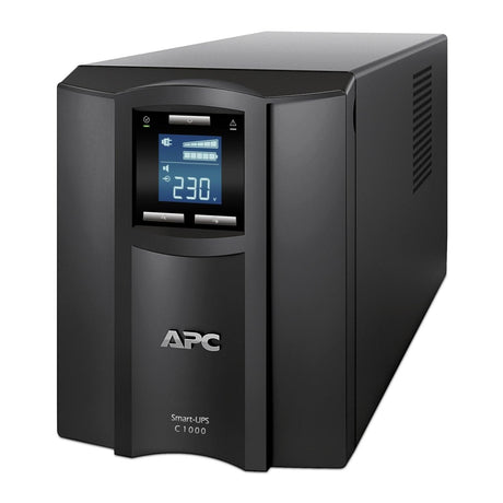 APC Smart-UPS C 1500VA - LCD | 230 V | 900 W | 5% THD | 8 x C13 | USB | 459 J | 27.23 kg (SMC1500I)