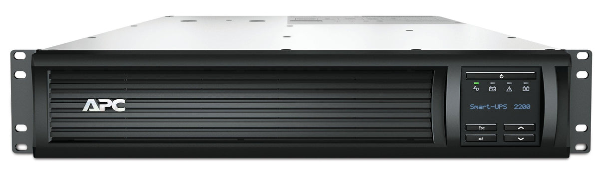 APC Smart-UPS | Line Interactive | 2200VA | Rackmount 2U | 230V | 8x IEC C13+2x IEC C19 outlets | SmartConnect Port+SmartSlot | AVR | LCD (SMT2200RMI2UC)