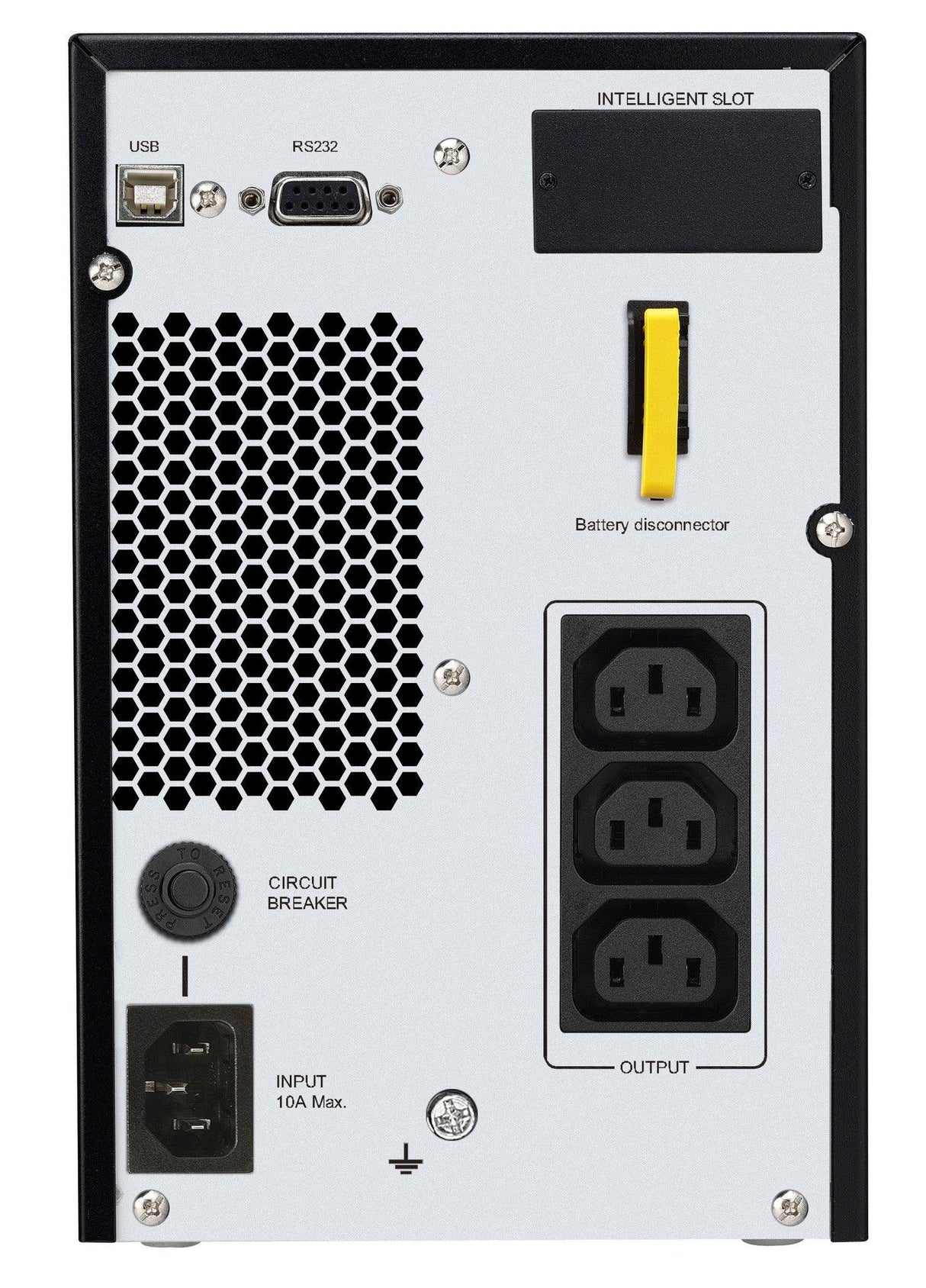 APC SRV 1000VA | 230 Vac | 40 | 70 Hz | 1000 VA | 800 W | 220 Vac | 240 Vac | 88% max | 24 V (SRV1KI)