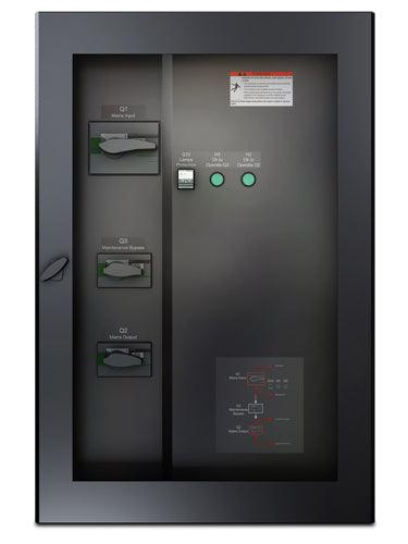 APC Symmetra PX 96|160KW Value Wall-mounted Maintenance Bypass Panel | 800 x 300 x 1200 mm | black (SYWMBP96K160H2)