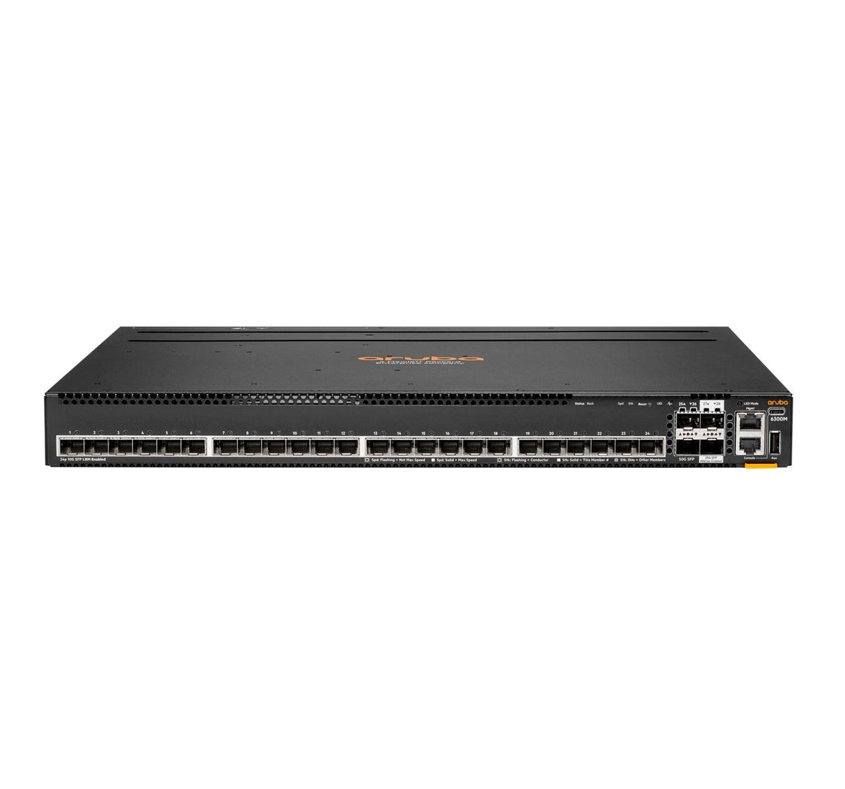 Aruba, a Hewlett Packard Enterprise company Aruba 6300M Managed L3 None 1U