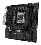 ASUS AMD B650 | AM5 | 4 x DIMM DDR5 | 802.11 a|b|g|n|ac|ax | Bluetooth 5.2 | 256 Mb Flash ROM | UEFI AMI BIOS | micro-ATX (TUF GAMING B650M-E WIFI)