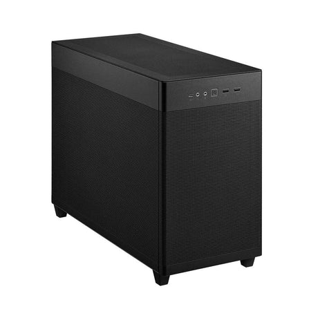 ASUS AP201 Prime Case Mesh Black Edition Micro ATX Case Mesh Panels Support 360mm Cooler supports ATX PSUs up to 180mm. graphics card up to 338mm