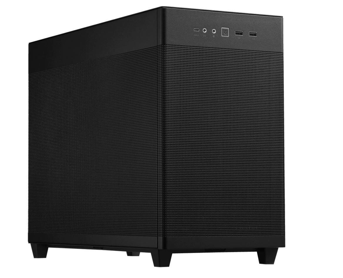 Asus Prime Ap201 Black Micro atx Case Mesh Panels Support 360Mm Cooler