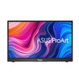 ASUS PROART DISPLAY PA148CTV PORTABLE PRO MONITOR 14IN IPS FULL HD 1920X1080 100 SRGB 100 REC.709 ACCURACY E<2 CALMAN VERIFIED USB-C 10-PT TOUCH CONTROL PANEL DIAL ADOBE SOFTWARE INTEGRATION 3YR