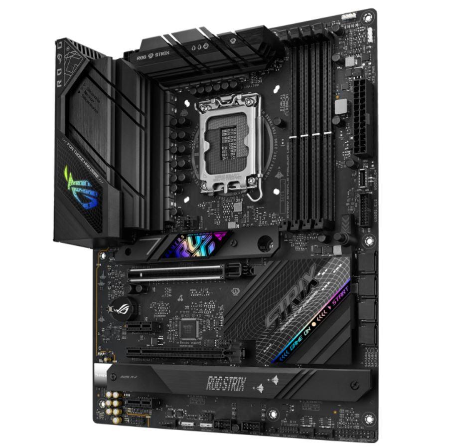 ASUS ROG STRIX B760-F GAMING WIFI Intel LGA1700 ATX Motherboard 128GB,4xDDR5,1xPCIe 5.0 x16, 3xM.2,4 xSATA,HDMI, DP.2.5Gb Ethernet