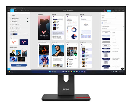 Lenovo T32UD-40 Monitor – 31.5" / 4K UHD / IPS / 60Hz – Business Monitor