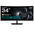 GIGABYTE G34WQC2 Monitor – 34" / QHD / VA / 200Hz – Gaming Monitor