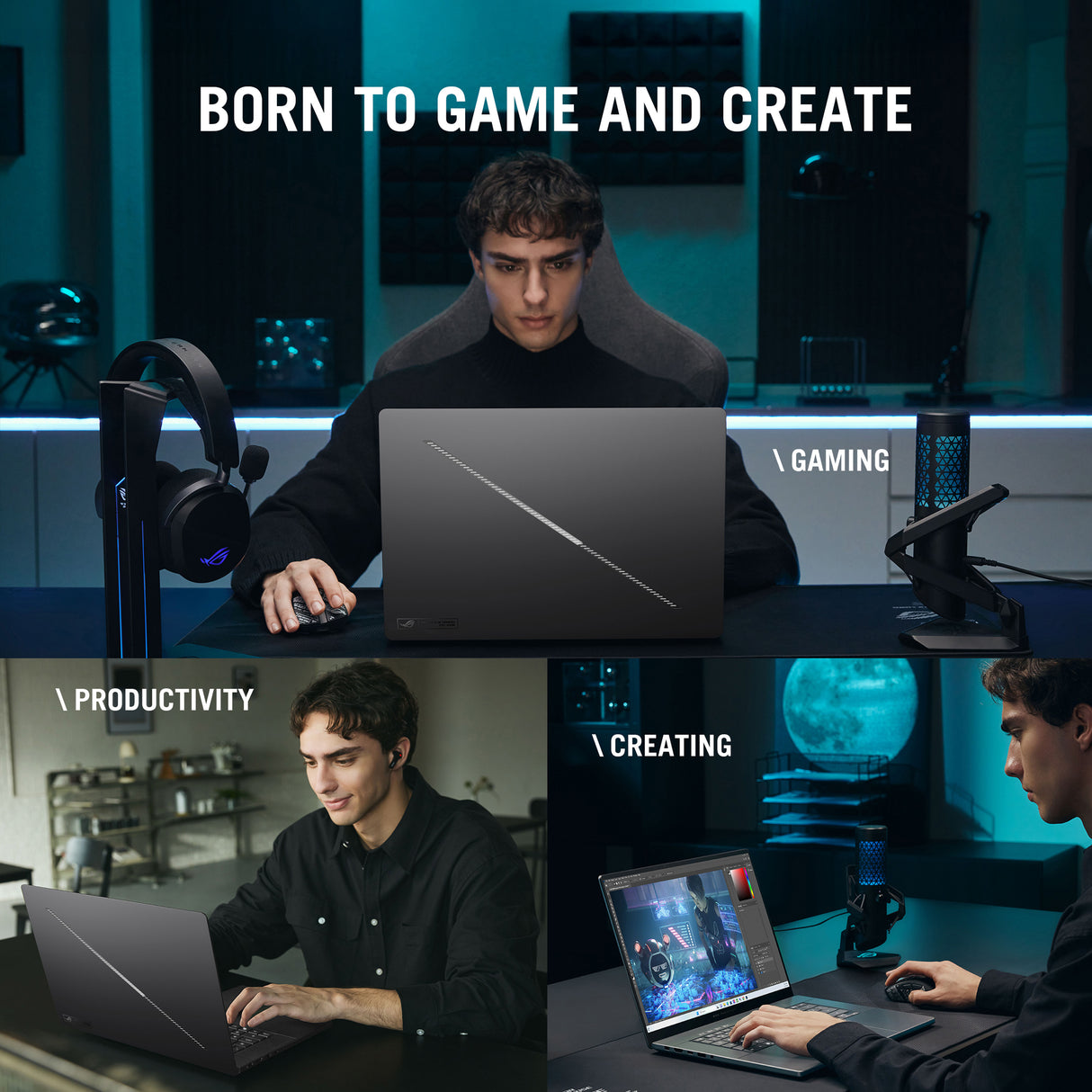 ASUS ROG Zephyrus G16 Laptop – Intel Core Ultra 9 386H / 64GB LPDDR5x / 2TB SSD / NVIDIA GeForce RTX 5090 – Sustainable Business Laptop