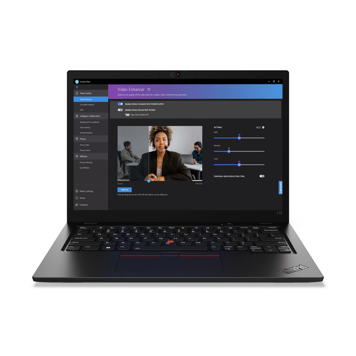 LENOVO ThinkPad L13 Gen 5 Laptop – Intel Core Ultra 7 155U / 16GB LPDDR5 / 512GB SSD / Intel Graphics – Sustainable Business Laptop