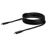 STARTECH USB-C to USB-C Cable w| 5A PD - M|M - 2 m (6 ft.) - USB 2.0 - USB-IF Certified (USB2C5C2M)
