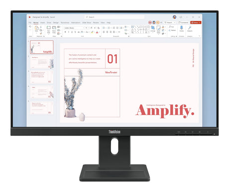 LENOVO ThinkVision E24-40 Monitor – 23.8" / Full HD / IPS / 100Hz – Business Monitor