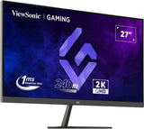 VIEWSONIC VX2758A-2K-PRO-3 Monitor – 27" / QHD / IPS / 240Hz – Gaming Monitor