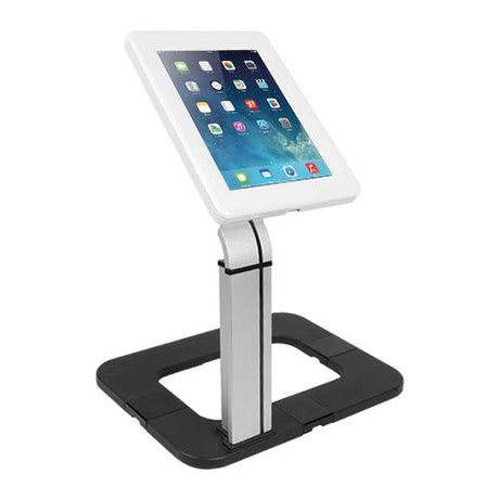 Brateck Anti-theft Countertop Tablet Kiosk Stand with Aluminum Base Fit Screen Size 9.7'-10.1' (LS)