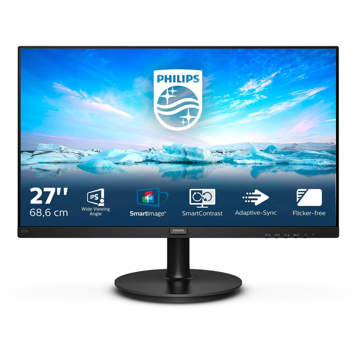 PHILIPS V Line LED display (27") Full HD LCD Black PHILIPS