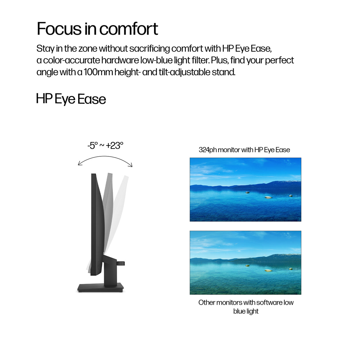 HP B0BU9UT Monitor – 23.8" / Full HD / IPS / 100Hz – Business Monitor