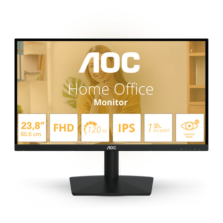AOC 24B15H3 Monitor – 23.8" / Full HD / IPS / 120Hz – Business Monitor