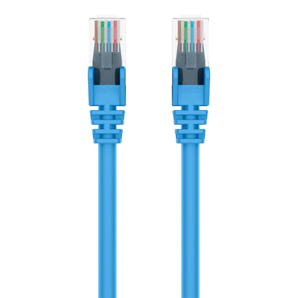 Belkin 1M CAT6 CBL UTP RJ45 M/M BLU PATCH SNAG networking cable Blue U/UTP (UTP)