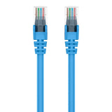 Belkin 1M CAT6 CBL UTP RJ45 M/M BLU PATCH SNAG networking cable Blue U/UTP (UTP)