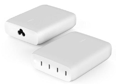 BELKIN BoostCharge Pro 200W 4-Port USB-C GaN Desktop Charger - WCH015auWH - 103.61 RRP: 189.95