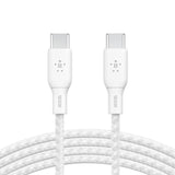 Belkin CAB014bt3MWH USB cable 3 m USB 2.0 USB C White