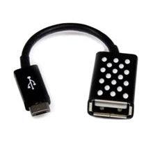 Belkin Micro-USB - USB A M/F USB cable USB 2.0 Micro-USB A Black